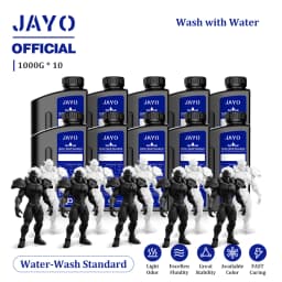 JAYO Water Wash  405nm UV Resin 10kg ABS Like 3D Printer Resin 405nm UV Standard Rapid Photopolymer Resin for LCD/DLP/SLA