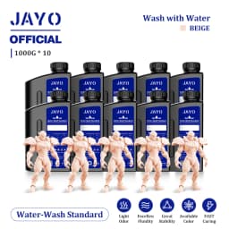 JAYO Water Wash  405nm UV Resin 10kg ABS Like 3D Printer Resin 405nm UV Standard Rapid Photopolymer Resin for LCD/DLP/SLA