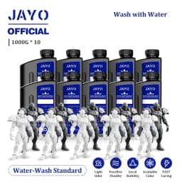 JAYO Water Wash  405nm UV Resin 10kg ABS Like 3D Printer Resin 405nm UV Standard Rapid Photopolymer Resin for LCD/DLP/SLA