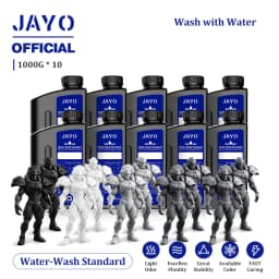 JAYO Water Wash  405nm UV Resin 10kg ABS Like 3D Printer Resin 405nm UV Standard Rapid Photopolymer Resin for LCD/DLP/SLA