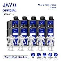 JAYO Water Wash  405nm UV Resin 10kg ABS Like 3D Printer Resin 405nm UV Standard Rapid Photopolymer Resin for LCD/DLP/SLA