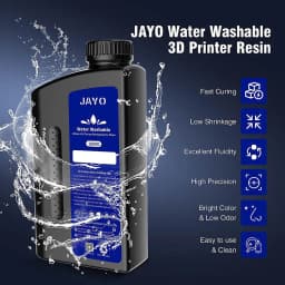 JAYO Water Wash  405nm UV Resin 10kg ABS Like 3D Printer Resin 405nm UV Standard Rapid Photopolymer Resin for LCD/DLP/SLA