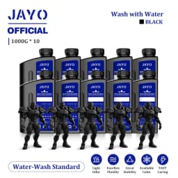 JAYO Water Wash  405nm UV Resin 10kg ABS Like 3D Printer Resin 405nm UV Standard Rapid Photopolymer Resin for LCD/DLP/SLA