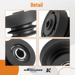 Dual Pulley Centrifugal Clutch 1" Bore for Go Karts ATV's 8HP-16HP Engine 200630