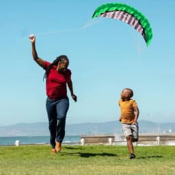 Stunt Kites For Adults 98inch Surfing Beach Flying Kite Outdoor Sports Fun Foldable Parachute Large Kitesurfing Training Kites