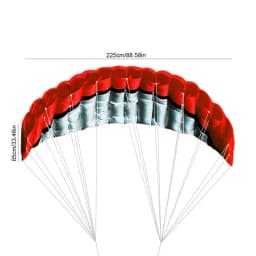 Stunt Kites For Adults 98inch Surfing Beach Flying Kite Outdoor Sports Fun Foldable Parachute Large Kitesurfing Training Kites