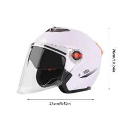 New Open Face Motorcycle Helmet Motorbike Helmets Seasons Safety Motor Bike Scooter With For Men Women Hot Sales