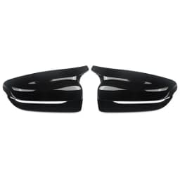For BMW 3/5 Series G20 G30 Gloss Black Wing Mirror Cover Replacement M Style RHD