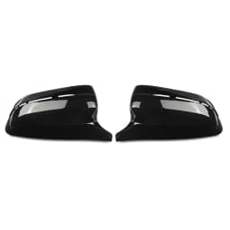 For BMW 3/5 Series G20 G30 Gloss Black Wing Mirror Cover Replacement M Style RHD