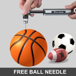 WEST BIKING Portable Mini Aluminium Alloy Bicycle Air Pump 160 PSI Tire Inflator Ultra Light MTB Accessories Road Bike Pump
