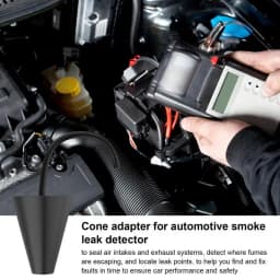 Smoke Cone Leak Detector Accessories Exhaust Air Intake Duct Adapter Leak Detection Car Smoke Machine Accessories
