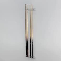 Acrylic Pool Cue Holder Pool Stick Holder Wall Mount Hold 6 Pool Cues Pool Stick Rack Set For Billiard Bar Billiard Club