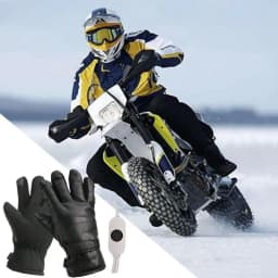 Heated Winter Gloves Heated Ski Gloves Touchscreen Warm Gloves for Outdoors Hunting Fishing Heated Work Gloves Hand Warmer