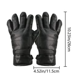 Heated Winter Gloves Heated Ski Gloves Touchscreen Warm Gloves for Outdoors Hunting Fishing Heated Work Gloves Hand Warmer