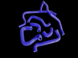 For BMW E30 M20 320i/325i with A/C Silicone Coolant Radiator Hose 1989-1992 90 91 92 1990 1991 1989 1992 89 90