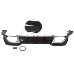 MagicKit Carbon Look Rear Bumper Diffuser Quad Pipes For BMW 3 Series G20 G21 M Sport 19+