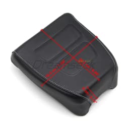 Motorcycle Rear Seat Passenger Cushion Pillion Solo for Harley Sportster S RH1250S 2021 2022 Black Seat Pad Synthetic Leather