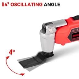 ONEVAN 20000OPM Electric Oscillating Multifunction Tool Cutter Trimmer Saw Shovel Woodworking Tool For Makita 18V Battery Pin