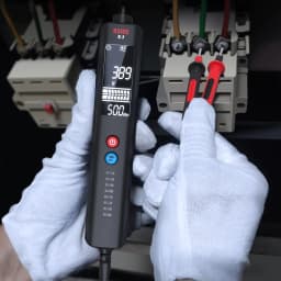 BSIDE X1 Voltage Detector LCD 3-Line Display NCV Adjustable Sensitivity Dual Range AC Voltage Sensor Voltage Tester