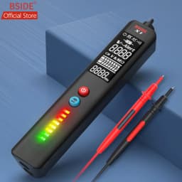BSIDE X1 Voltage Detector LCD 3-Line Display NCV Adjustable Sensitivity Dual Range AC Voltage Sensor Voltage Tester