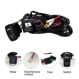 20 inch 126w LED Light Bar License Plate Mount Bracket Bull Bar IP67 Combo Beam Car SUV Offroad Truck 4x4 12V 24V