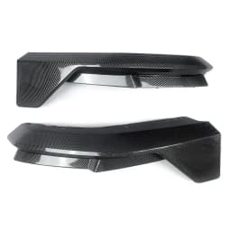 For 2021-2023 BMW G80 M3 Sedan Carbon Fiber Look MP Style Rear Bumper Lip Aprons