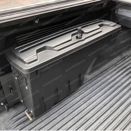 Tailgate Swing Case Storage Tool Box for Ford Ranger T6 T7 T8 Wildtrak Raptor 2012-2022 Rear Cargo Bed Storage Box 1PC