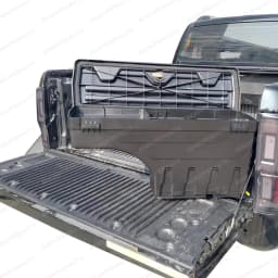Tailgate Swing Case Storage Tool Box for Ford Ranger T6 T7 T8 Wildtrak Raptor 2012-2022 Rear Cargo Bed Storage Box 1PC