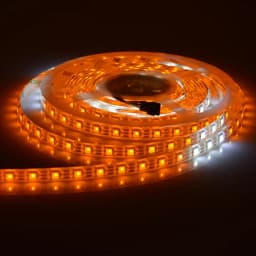 SK6812 WWA (warm white+cool white+amber color)LED Pixel Strip,30/60/144 leds/pixles/m;IP30/IP65/IP67 DC5V 5m