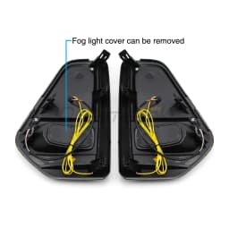 3 Color LED DRL For Nissan Kicks 2021 2022 Daytime Running Light Fog Lamp with Dynamic Sequential Turn Signal Starry Sky Style