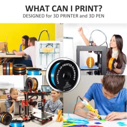 GEEETECH 3D Silk PLA Filament 1kg 1.75mm Spool Wire for 3D Printer Material, Safety, Vacuum Packaging, Special Color, Bubble Fre