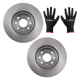 Front Brake Disc Set for Opel Combo/Corsa/Meriva/Tigra 2000-2012 95526646