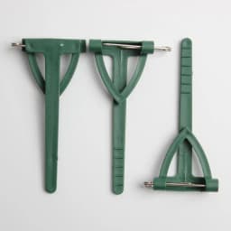 Emerald Green Triangle Brooch Pin Craft 50pcs DIY Flower Corsage Making Accessories for Wedding and Engagement Party