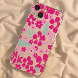 Flower Shockproof Phone Case For iPhone 11 12 13 15 14 16 Pro Max 16E XR X XSmax 7 8 Plus SE Fundas Shockproof Transparent Cover
