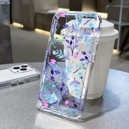 Flower Shockproof Phone Case For iPhone 11 12 13 15 14 16 Pro Max 16E XR X XSmax 7 8 Plus SE Fundas Shockproof Transparent Cover