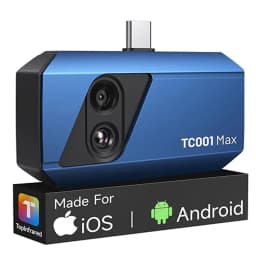 TOPDON TC001 MAX Thermal Camera 512x384 TISR Resolution Thermal Imager