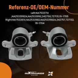 Front Left & Right Caliper for Mazda MX-5 MK II NB 1.6 1.8 1998-2005 NAZ53398Z