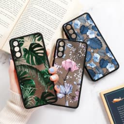 Palm tree Leaves Phone Case For Samsung A54 5G Cases Samsng A 54 A55 A35 A34 A53 A52S A33 A32 A50 A51 A23 A22 A14 A13 A05S Cover