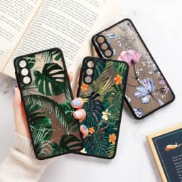 Palm tree Leaves Phone Case For Samsung A54 5G Cases Samsng A 54 A55 A35 A34 A53 A52S A33 A32 A50 A51 A23 A22 A14 A13 A05S Cover