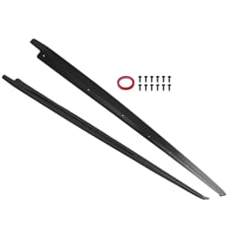 Side Skirt Extension Lip for BMW F15 X5 F85 X5M F16 X6 F86 X6M 15-19 ABS Plastic