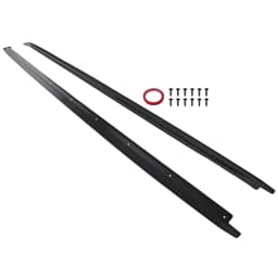 Side Skirt Extension Lip for BMW F15 X5 F85 X5M F16 X6 F86 X6M 15-19 ABS Plastic