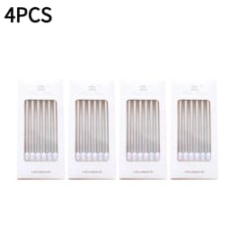 6pcs Metal Gold Silver Birthday Candles DIY Colorful Cake Decoration Baby Shower Gender Reveal Cupcake Decorating Candle Toppers