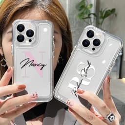 Customized Name Personalised Case For Samsung S23 S22 Plus S24 Ultra S21 S20 FE S10 A55 A54 A53 A52 A35 A34 A33 A16 Soft Cover