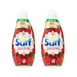 Surf Peony & Rose Concentrated Liquid Laundry Detergent 648ml 24 Washes