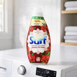 Surf Peony & Rose Concentrated Liquid Laundry Detergent 648ml 24 Washes