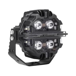 Round 5" LED Light Pods Spot Beam white 6000K Amber 3000K Off Road Light Bar