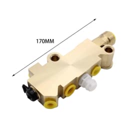 Proportioning Valve Aluminum Copper Replacement Disc Drum Brake Valve for Chevrolet GMC 1978-1987 Trucks