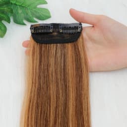 Invisible Clip in Hair Pieces for Women Instant Volume & Length with Mini Seamless Clips Natural Looking Undetectable Hair Pads