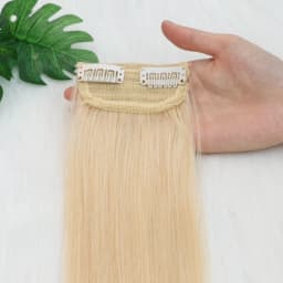 Invisible Clip in Hair Pieces for Women Instant Volume & Length with Mini Seamless Clips Natural Looking Undetectable Hair Pads