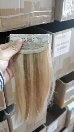 Invisible Clip in Hair Pieces for Women Instant Volume & Length with Mini Seamless Clips Natural Looking Undetectable Hair Pads